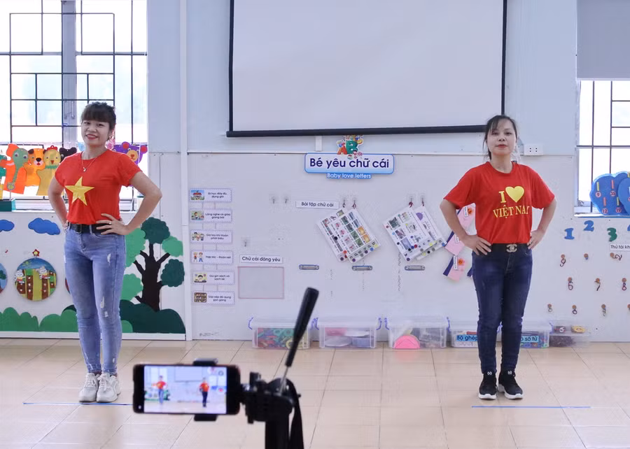 Dạy online cho trẻ mầm non: Học sinh hào hứng, phụ huynh ủng hộ ảnh 4