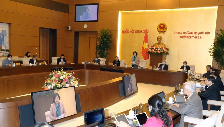 Khai mạc Phiên họp thứ 43 của Ủy ban Thường vụ Quốc hội