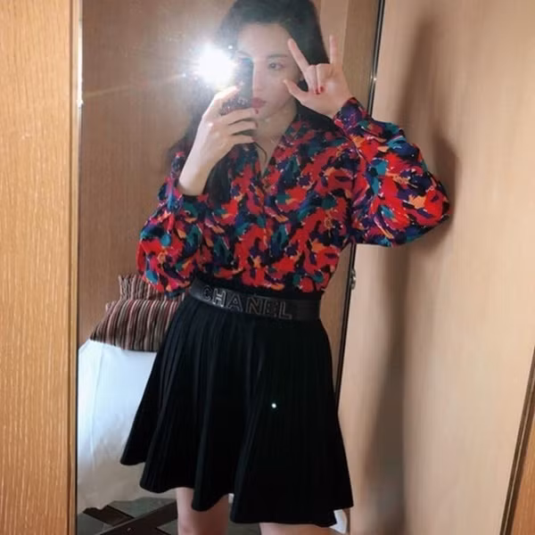 Ngắm thời trang của Sunmi, bạn có ngay loạt ý tưởng mặc đẹp, diện từ mùa đông sang hè ảnh 12