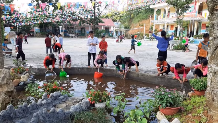 Dạy học mùa nắng nóng: Linh hoạt ứng phó thời tiết