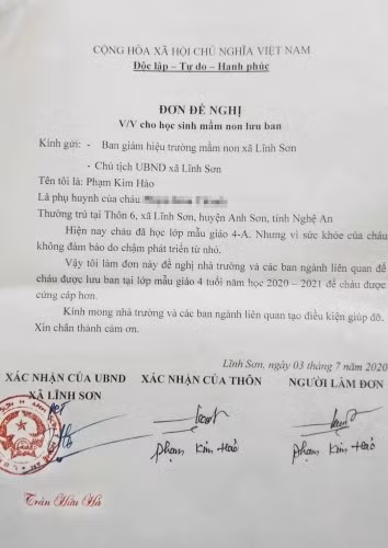 Phụ huynh xin trẻ ở lại lớp 4 tuổi, trường trả đơn: Cần tiếng nói chung ảnh 1