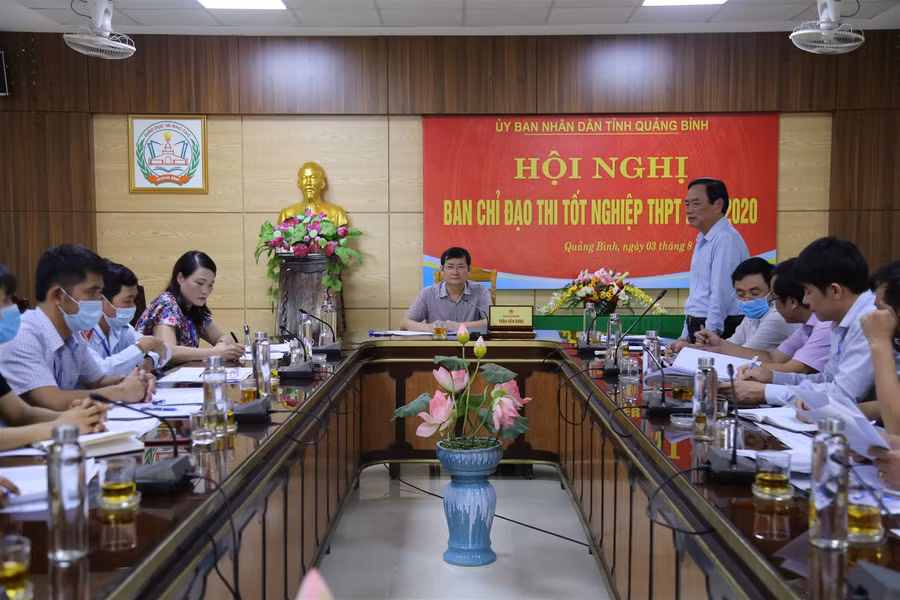 Quảng Bình: Chuẩn bị nhiều phương án cho kỳ thi tốt nghiệp THPT