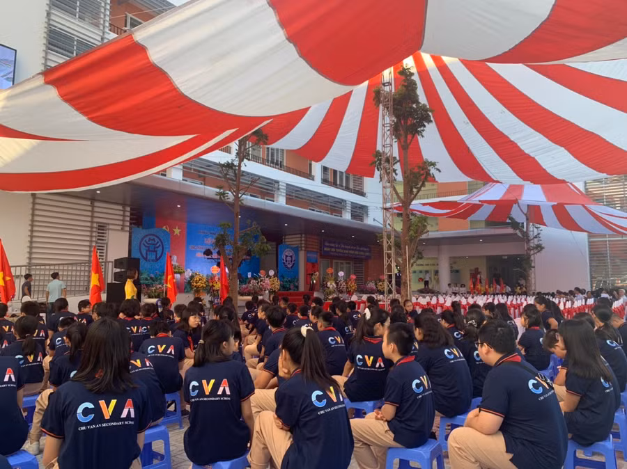 Hà Nội: Khánh thành trường THCS Chu Văn An chào mừng kỷ niệm 1010 năm Thăng Long - Hà Nội ảnh 4