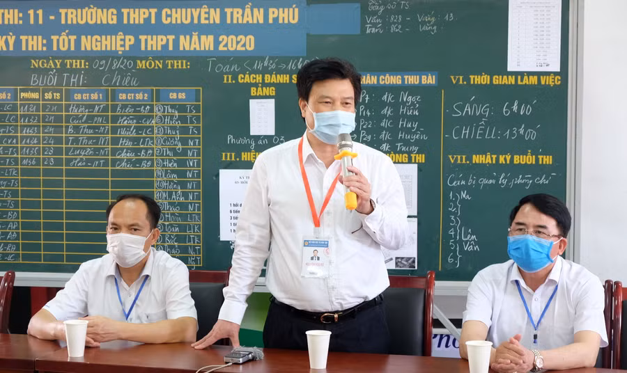 Hải Phòng sẽ chấm thi cả "lượt đi" và "lượt về" ảnh 1