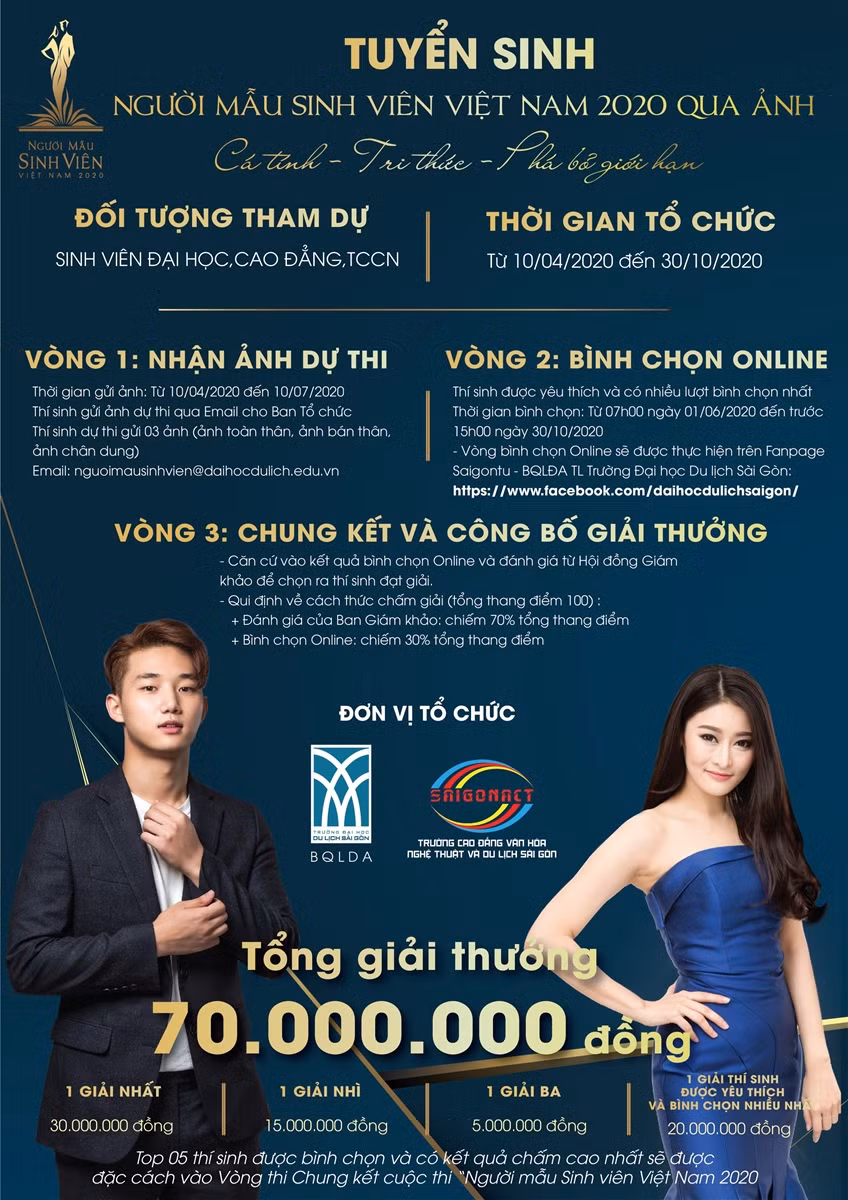 Cuộc thi Người mẫu SV 2020: Khởi động phần thi qua ảnh ảnh 1