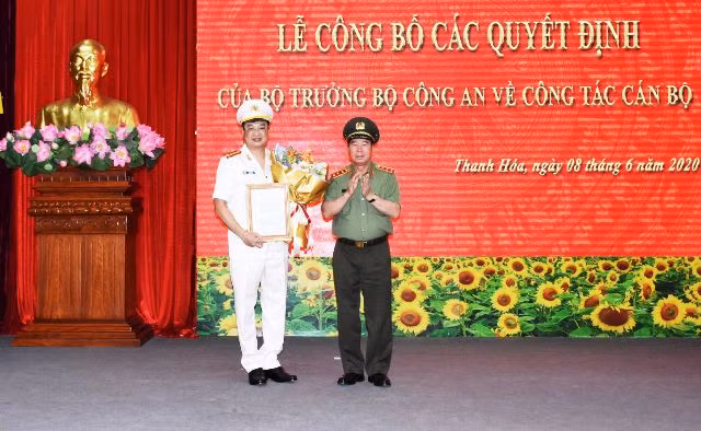Công an tỉnh Thanh Hóa có tân Giám đốc