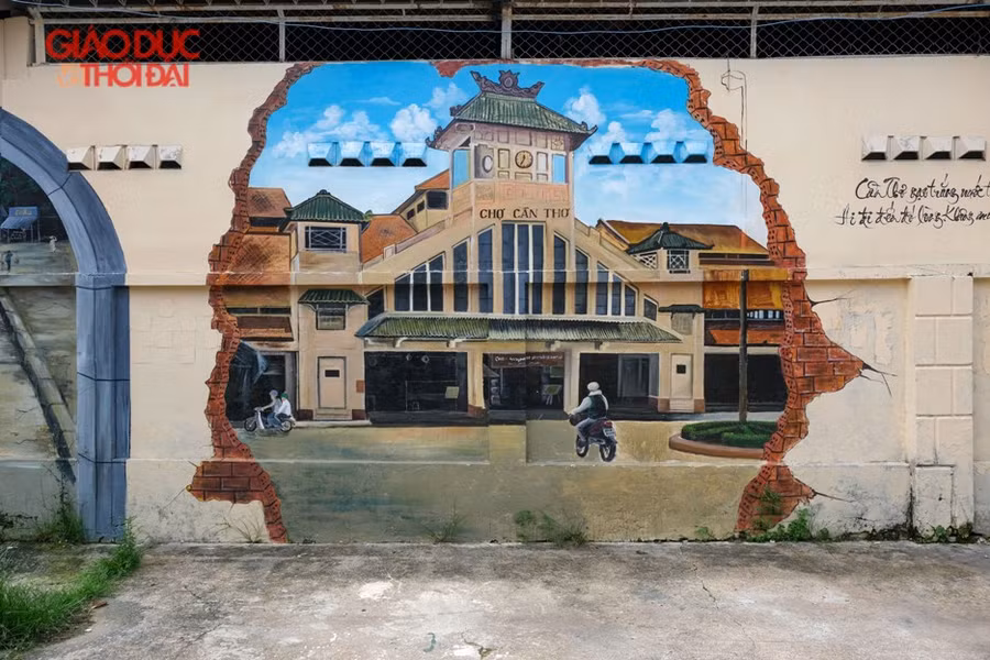 Trở lại con đường bích họa ở Cần Thơ ảnh 7