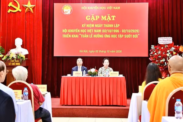 Quang cảnh buổi gặp mặt.