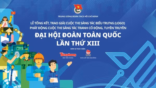 Chính thức công bố Biểu trưng Đại hội Đoàn toàn quốc lần thứ XIII