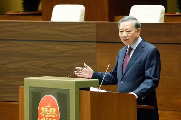 Tổng Bí thư, Chủ tịch nước Tô Lâm nhấn mạnh 5 định hướng lớn của ngoại giao Việt Nam trong giai đoạn mới. Ảnh: TTXVN.