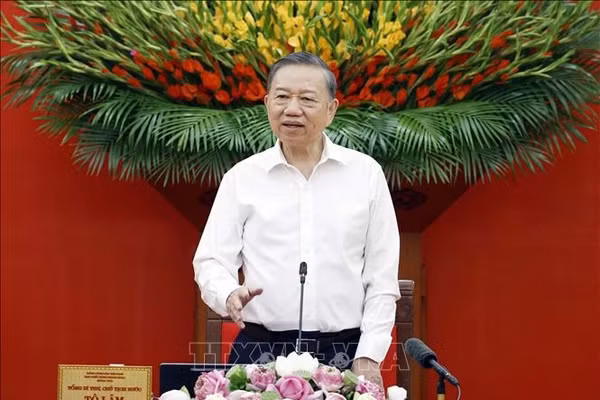 Tổng Bí thư, Chủ tịch nước: Tổng rà soát, làm sạch, chuẩn hóa dữ liệu, kết nối trên toàn hệ thống chính trị