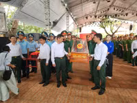 Sơ duyệt Lễ viếng, Lễ truy điệu và an táng hài cốt liệt sĩ được tìm kiếm, quy tập tại Công viên Lê Thị Riêng ngày 10/10.