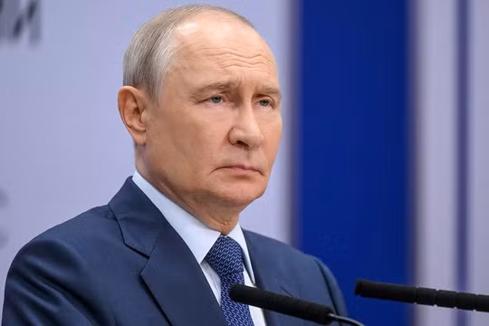 Tổng thống Nga Vladimir Putin.