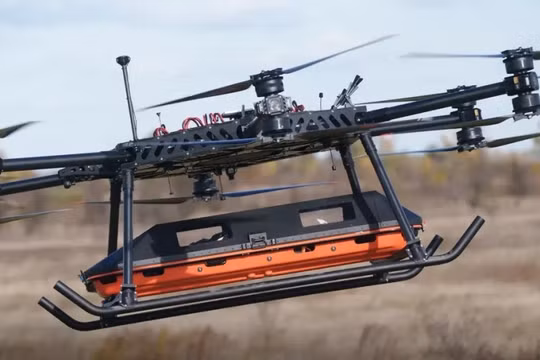 UAV sơ tán hạng nặng của Ukraine.