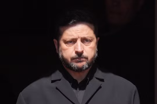 Tổng thống Ukraine Vladimir Zelensky.