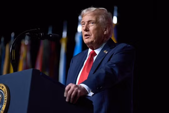 Tổng thống Mỹ Donald Trump.