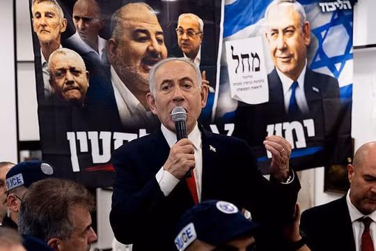 Thủ tướng Israel Benjamin Netanyahu.