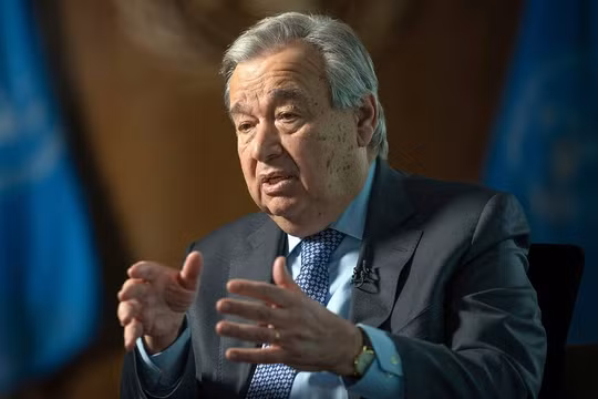 Tổng Thư ký LHQ Antonio Guterres.
