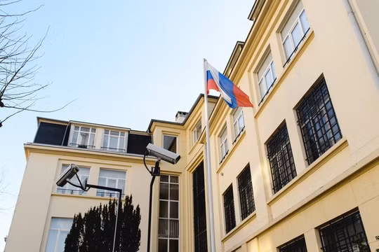 Đại sứ quán Nga tại Strasbourg, Pháp. 