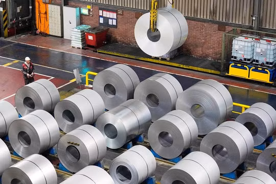 Sản lượng thép tại EU đang giảm mạnh.