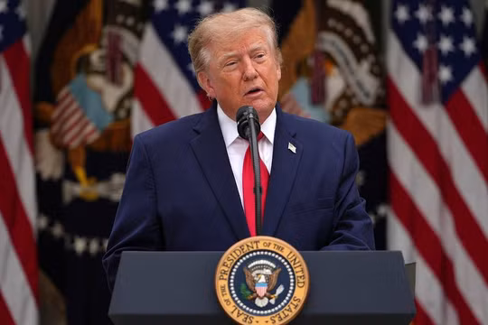 Tổng thống Mỹ Donald Trump.