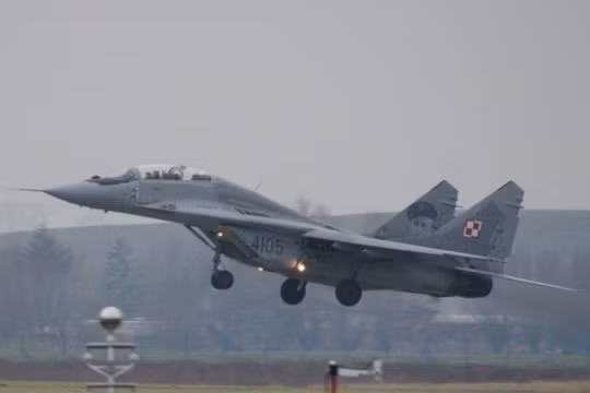 Chiến đấu cơ MiG-29 của Ba Lan.