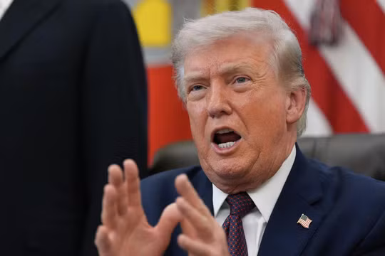 Tổng thống Mỹ Donald Trump.