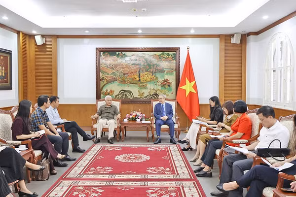 Toàn cảnh buổi làm việc - Ảnh: TITC.