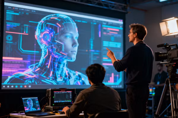 AI là công cụ, còn người làm phim vẫn phải lựa chọn và quyết định - Ảnh minh họa: ITN.