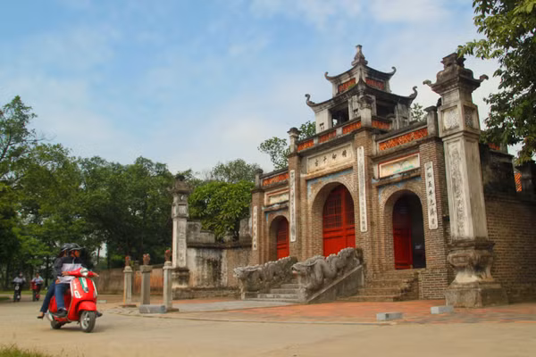 Đền thờ An Dương Vương ở Cổ Loa.