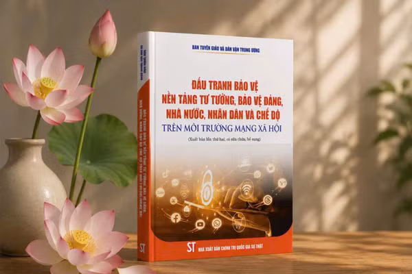 Cuốn sách do Ban Tuyên giáo và Dân vận Trung ương biên soạn. 