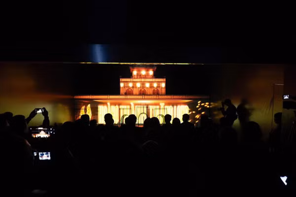 Công nghệ 3D mapping quy mô lớn giúp người xem có cái nhìn toàn diện về di sản - Ảnh minh họa: ITN.