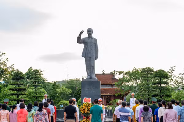 Di tích quốc gia đặc biệt Khu lưu niệm Chủ tịch Hồ Chí Minh trên đảo Cô Tô, tỉnh Quảng Ninh - Ảnh: ITN.