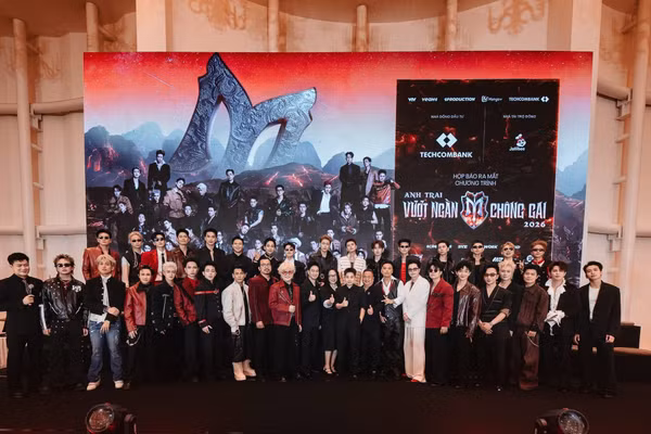 "Anh trai vượt ngàn chông gai 2026" sẽ phát sóng lúc 20 giờ thứ Bảy hằng tuần trên VTV3, bắt đầu từ ngày 27/6/2026 - Ảnh: BTC.