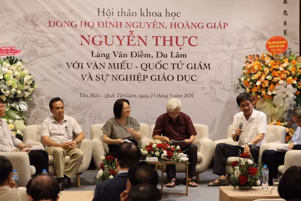 Hội thảo thu hút nhiều chuyên gia, nhà khoa học, tập trung làm rõ thân thế, sự nghiệp của các danh nhân khoa bảng họ Nguyễn đại tôn.