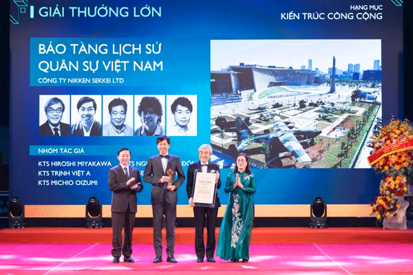 Lễ trao Giải thưởng Kiến trúc quốc gia lần thứ 16 (2024 – 2025) - Ảnh: BTC.