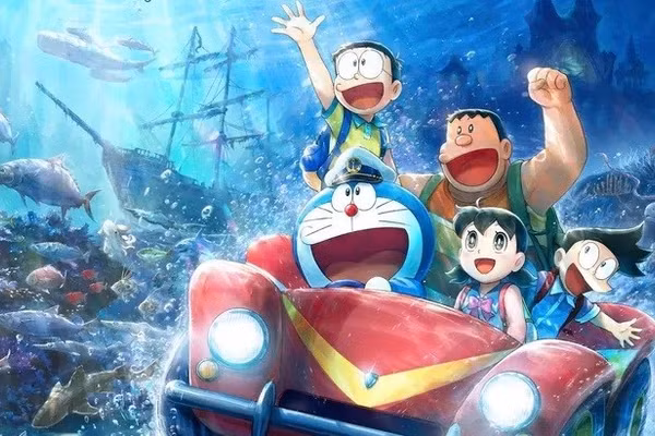 Sau chưa đầy 5 ngày công chiếu chính thức, bộ phim 'Doraemon: Nobita và lâu đài dưới đáy biển' đã vượt trăm tỷ đồng doanh thu tại Việt Nam.