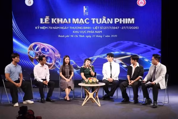 Giao lưu, chia sẻ từ các nhà làm phim - Ảnh: BTC.