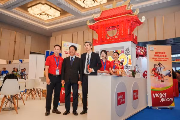 Gian hàng Hà Nội tại Hội chợ - Ảnh: Minh Loan, Sở VH,TT&DL Hà Nội.