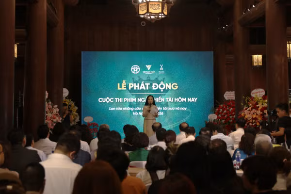Cuộc thi phim ngắn “Hiền tài hôm nay” là một trong những hoạt động trọng điểm hướng tới dấu mốc 950 năm Quốc Tử Giám.