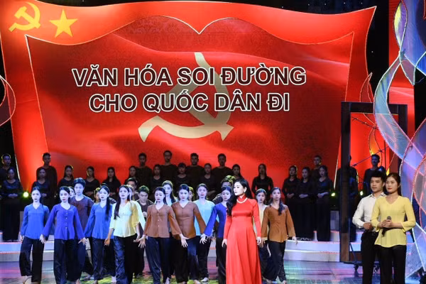 Nghị quyết số 80 xác định: Văn hoá Việt Nam là kết tinh những giá trị tốt đẹp của dân tộc trong tiến trình hàng nghìn năm dựng nước và giữ nước - Ảnh: ITN.