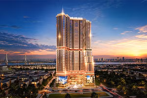 Phối cảnh Dự án Tổ hợp Trung tâm thương mại - Căn hộ chung cư cao cấp Thiên Quân Center. Ảnh: CĐT.