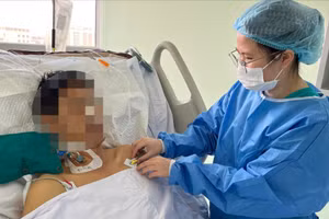 Sau quá tình phẫu thuật và hồi sức tích cực, người bệnh đã hồi phục. Ảnh: BVCC. 