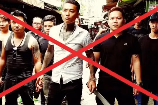 Nhóm giang hồ mạng “Cọp đen" bị khởi tố - (Ảnh: Công an Đồng Nai).