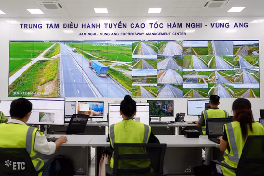 Trung tâm điều hành cao tốc Bắc - Nam.