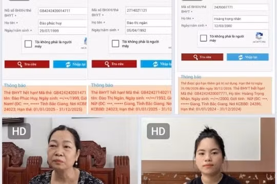 Nhiều người dân đóng tiền BHYT đầy đủ nhưng thẻ vẫn hết hạn.