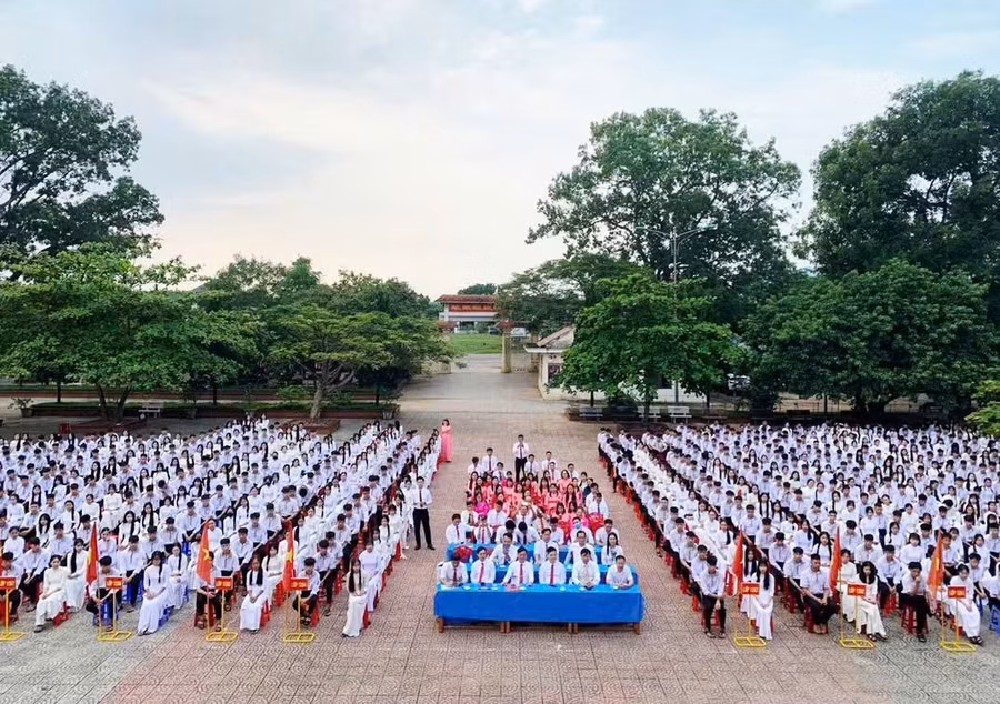 Xã Bố Trạch (Quảng Trị) hoàn thành sắp xếp, tinh gọn mạng lưới trường lớp, từ 18 trường xuống còn 7 trường