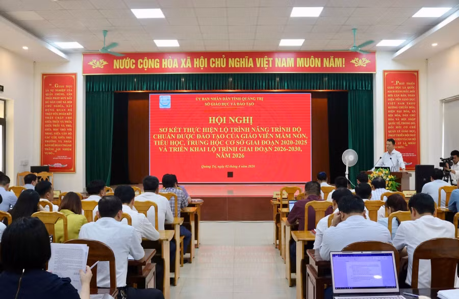 Ngành Giáo dục Quảng Trị đạt nhiều kết quả tích cực trong lộ trình nâng trình độ chuẩn của giáo viên.