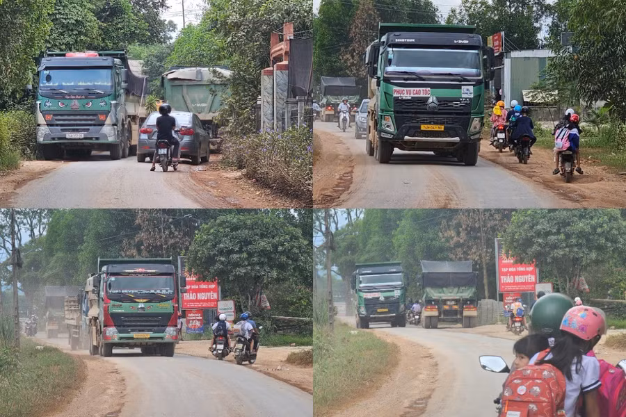 Người dân, học sinh mỗi ngày đi lại trên tuyến đường này luôn cảm thấy collage-12.jpg