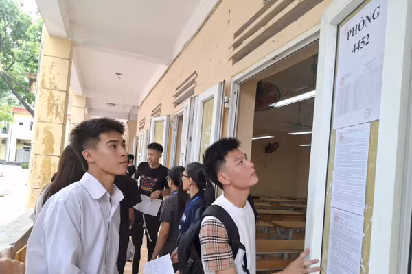 Thí sinh thi tốt nghiệp THPT năm 2026. Ảnh: Hiếu Nguyễn